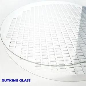 8'' glass wafer tight tolerance quartz for IC packaging wafer