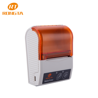 Printer Bluetooth USB Portabel, Printer POS Genggam Mini Portabel 2 Inci 58Mm
