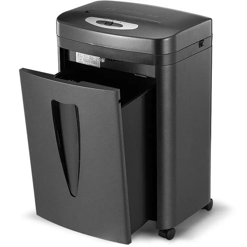 Máquina trituradora de tiras de papel para hogar y oficina, 12 hojas, T-818A