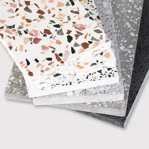 Absolute terrazzo floor tile for global marketing