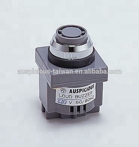 Zumbador de Montaje Empotrado AP Auspicious BF-30 de 30 mm, CC 12 V 24 V, CA 110 V 220 V - Product Image 2