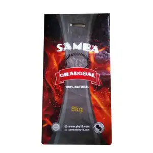Strong tensile force BOPP laminated PP woven BBQ charcoal Package Coal Bags