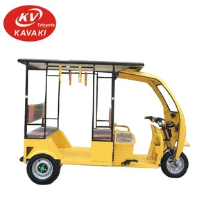Triciclo para Pasajeros con Energía Solar, Venta Caliente 2021, Transporte Eléctrico, Velomóvil para Filipinas - Product Image 2