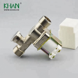 KHAN 1/2 אינץ' שסתום סולנואיד מים חד כיווני 12V 24V <span class=keywords><strong>6V</strong></span> 9VDC 220VAC שסתום נחושת טייס סטנדרטי שסתום מיני סולנואיד - Product Image 2