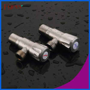 Fyeer Haute Qualité 304 En acier inoxydable Brossé <span class=keywords><strong>Pas</strong></span> <span class=keywords><strong>Cher</strong></span> Vanne D'<span class=keywords><strong>angle</strong></span> - Product Image 5