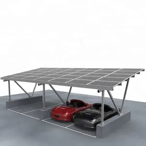 Fabrik preis aluminium legierung solar powered auto shelter garage