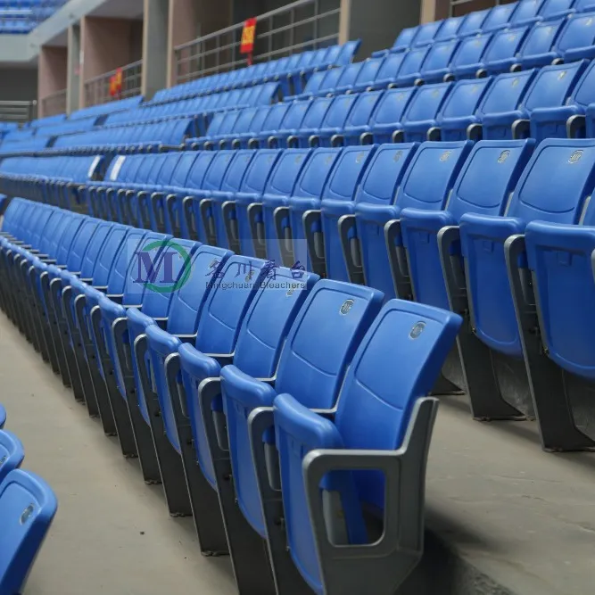 Cáncer instalaciones deportivas al aire libre plegable asientos de plástico de estadio silla