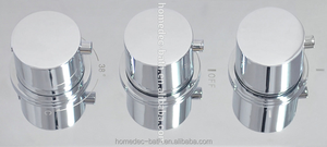 Vanne thermostatique en laiton antique, 3 cadran 3 voies mélangeur de Valve de contrôle de radiateur - Product Image 5