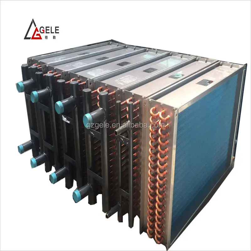 Copper Plate Fin Air Cooler & Heat Exchanger for Cooling