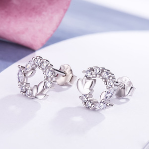 Custom Cubic Zircon 4 Piece <strong>Jewellery</strong> <strong>Set</strong> 925 Sterling Silver European and American Style Flower Jewelry <strong>Set</strong> <strong>for</strong> <strong>Women</strong> - Product Image 6