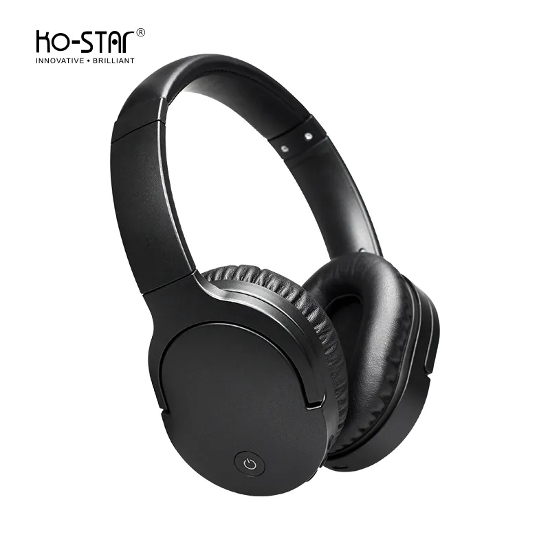 Bassi profondi pieghevole Cuffia ANC Attivo Noise Cancelling Wireless Over-Ear Cuffie per la TV On-Line di Classe Home Office