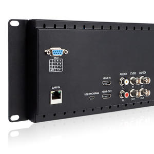 7 polegada IPS 3RU programme matériel de radiodiffusion double haute résolution LCD montage en Rack moniteur - Product Image 6