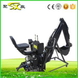 รถแทรกเตอร์ตักดินแบบมีหัวขุด - Product Image 3