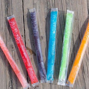 6*22Cm Bedrukt Groothandel Rits Plastic Ijs Lolly Wrapper Tas - Product Image 2