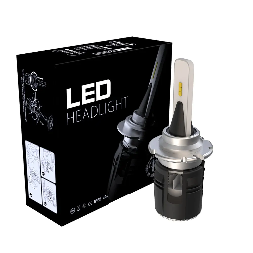 Great Price d2s led d2r d2h led電球の交換hidキセノンd4s d4h d4r 60ワット8400lm 6000 18k h1 h7 h11 9005 9006 ledヘッドライト電球