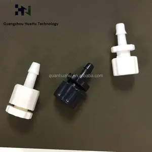 Conector de tubo de tinta resistente à corrosão, impressora de inkjet eco com tinta solvente, tubo 2 vias