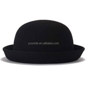Phụ Nữ Bán Buôn Bowler Hat Trong 12 Màu Sắc Chất Lượng <span class=keywords><strong>Mini</strong></span> Bowler Hat Với Ren Cho Giản Dị & Đảng Mặc Cho Mùa Đông - Product Image 2