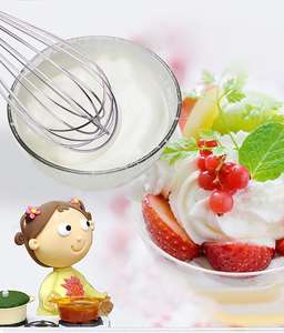 Frusta per Uova in Acciaio Inox all'Ingrosso, Mini Frusta Manuale <span class=keywords><strong>a</strong></span> Filo Rotante in Acciaio Inox - Product Image 6