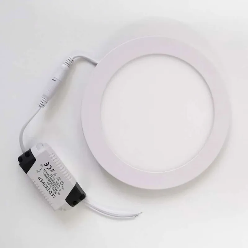 china die aluminium housing SMD2835 6w led slim panel light