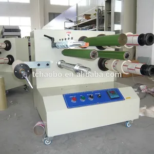 HB-400 masking tape rewinding machine,gum tape slitting and rewinding machine,