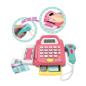זול חשמלי ורוד קופה סופרמרקט צעצוע לילדים - Product Image 2