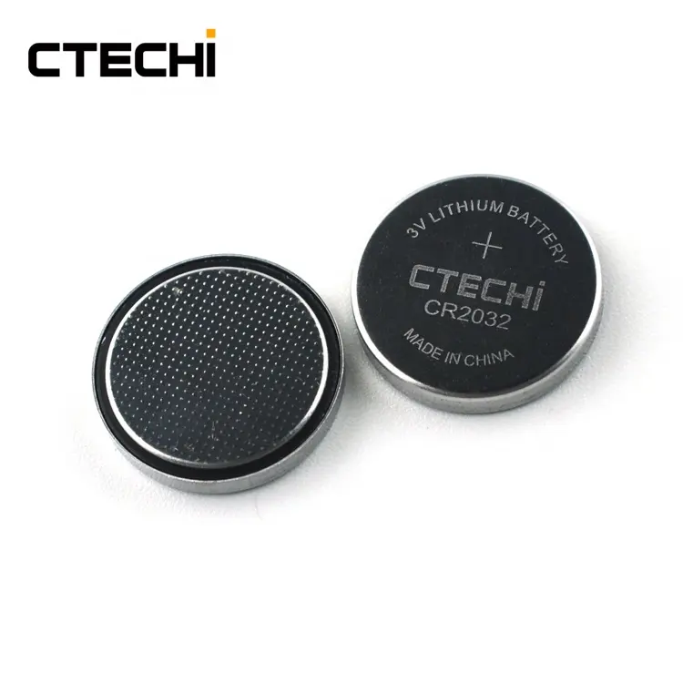 CTECHI high power high temperature 3V CR2032 coin cell battery for IoT devices