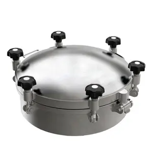 Stainless Steel Pressure Vessel Sanitary Round Pressure Manhole Cover