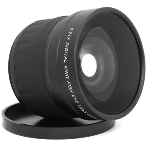 Lightdow 58mm 0.21X Fisheye Objektiv für Canon Nikon 58mm UV Vordere Gewinde DSLR Kameras und Camcorder