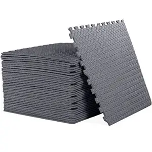 Tapis <span class=keywords><strong>de</strong></span> puzzle pour l'entraînement, la <span class=keywords><strong>salle</strong></span> <span class=keywords><strong>de</strong></span> <span class=keywords><strong>sport</strong></span>, le fitness, les exercices au sol, en <span class=keywords><strong>mousse</strong></span>, épaisseur 3/4 pouce - Product Image 1