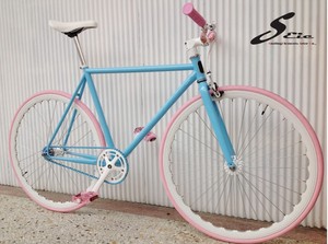 taiwán de una sola velocidad y ruedas libres 2 maneras de bicicletas fijas - Product Image 1
