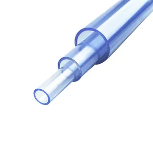 Large Diameter 20Mm-160Mm 100Mm 150Mm 1 2 3 4 5 6 Inch Plastic Clear Transparent Rigid Pvc-U Pvcu Pvc U Water Pipe