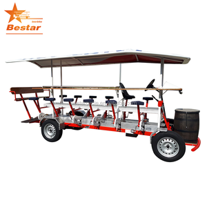 Energía solar cerveza venta bicicleta pedal pub local City Park Café Trike - Product Image 5