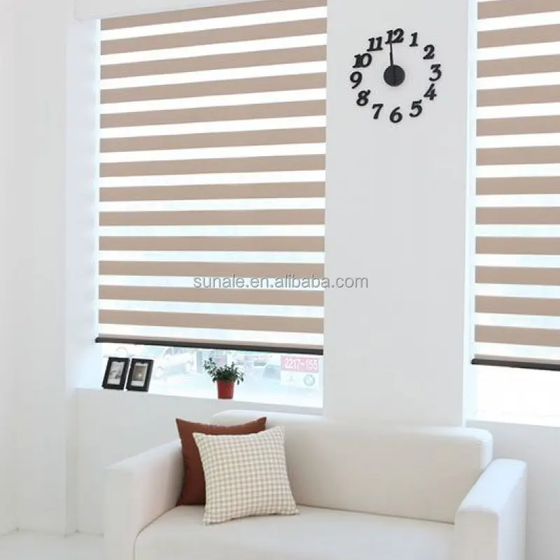 SUNALE Online wholesale products two layers window zebra blinds