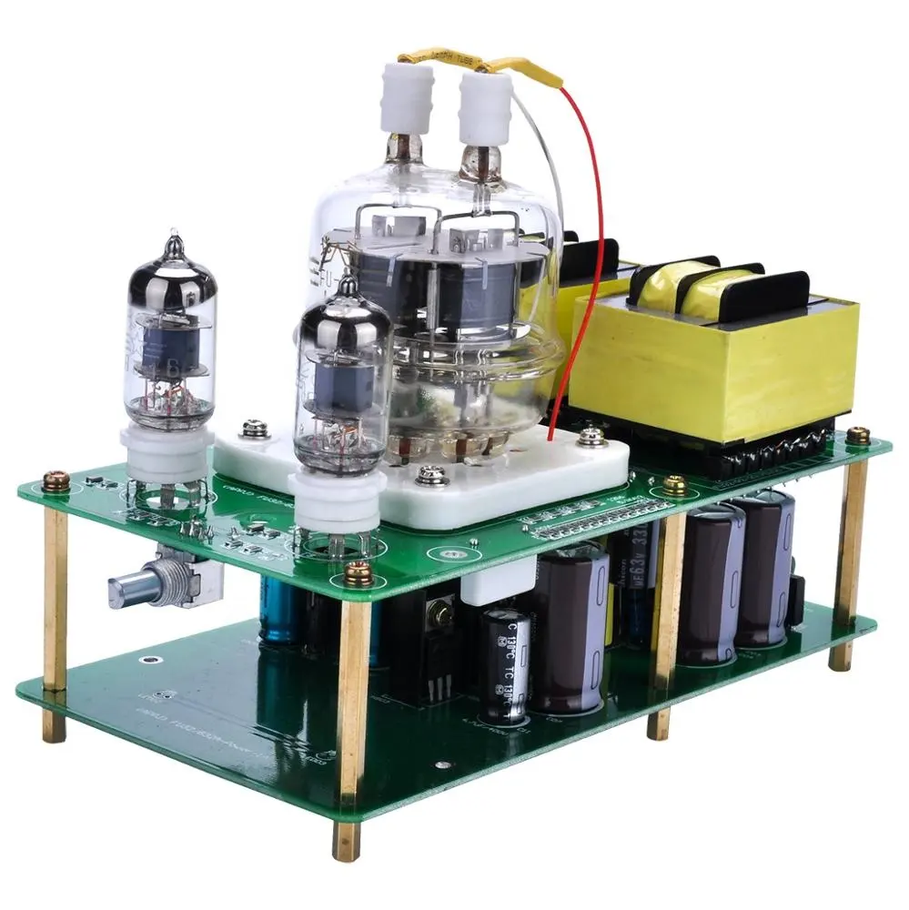 Home Amplifier KD-FU32 Kit Power Audio Tunggal Berakhir Valve DIY Amp dengan 2 Channel