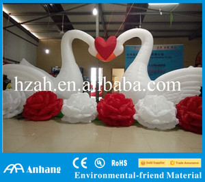 Çift Şişme Kuğu Arch/Şişme Çiçek Düğün için - Product Image 2