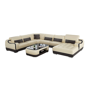 Juego de <span class=keywords><strong>Muebles</strong></span> de Sala de Estar en Forma de U, Estilo Europeo, para Uso Doméstico, Gran Venta - Product Image 1