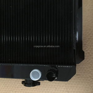 Hermoso polvo negro radiador de aluminio para Ford Capri MKI-III/es Cort MKII Kent 1.3/1.6/Essex v4 2.0 MT - Product Image 6