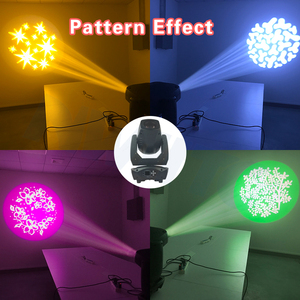 200W chùm tại chỗ rửa <span class=keywords><strong>3</strong></span>-trong-1 dẫn di chuyển đầu ánh sáng đám cưới Disco DJ Đèn sân khấu Zoom hiệu ứng - Product Image 6