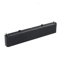 Conector de microbits BBC 40P, paso de 1,27mm, tarjeta de borde 40P, montaje en superficie Vertical, tipo B, negro