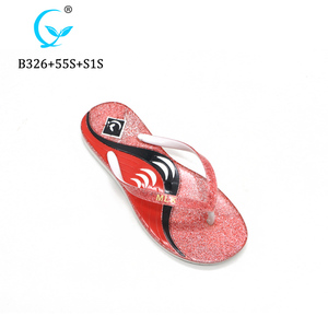 New Model Women Sandals Shiny Strap <strong>slippers</strong> Outdoor Natural Rubber Flip Flops - Product Image 3