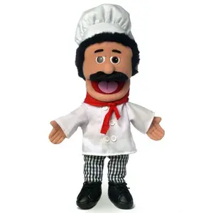 Muñeco <span class=keywords><strong>de</strong></span> peluche <span class=keywords><strong>de</strong></span> boca abierta, muñeco <span class=keywords><strong>de</strong></span> títere humano <span class=keywords><strong>de</strong></span> felpa - Product Image 1