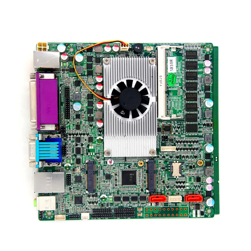 ATX MINI Computer Intel Celeron 1037U Ad Alta Definizione MINI scheda madre del PC Con Processore Intel HD2000 GPU