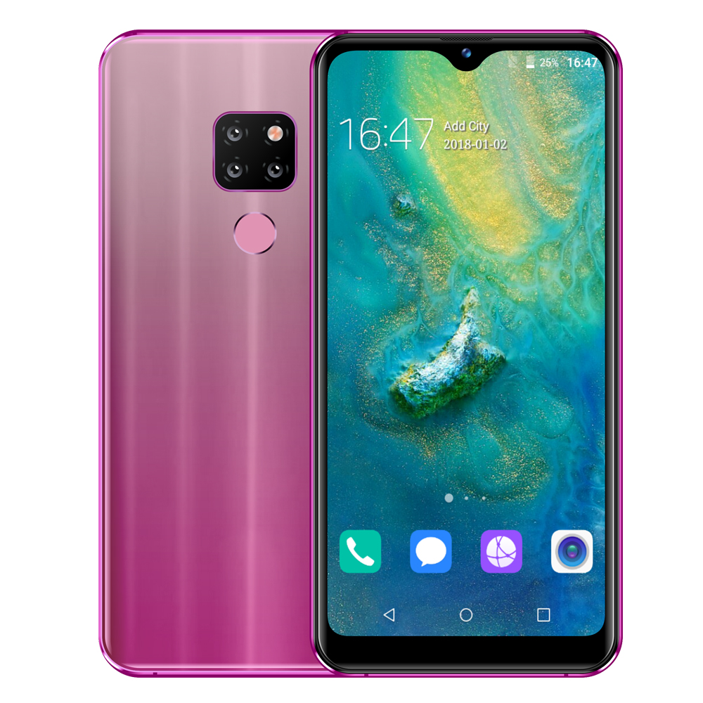2019 дешевая цена Китай android мобильный телефон две sim-карты telefonos moviles смартфон P30/Mate 20 pro/A7