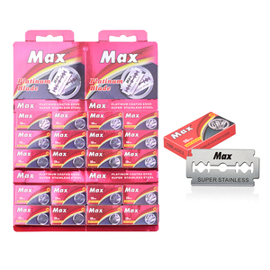 Max marca Svezia in acciaio inox a doppia lame di rasoio di sicurezza di rasatura lama - Product Image 2
