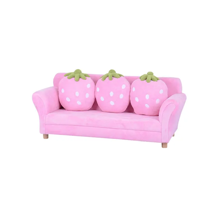 Mebel Anak Set Sofa Stroberi