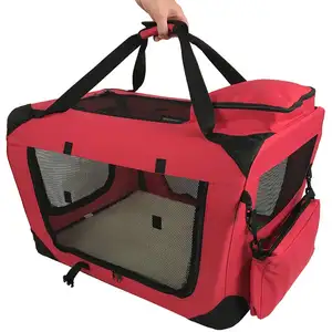 Dog Puppy Pet Fabric Portable Foldable Soft Crate Carrier Kennel