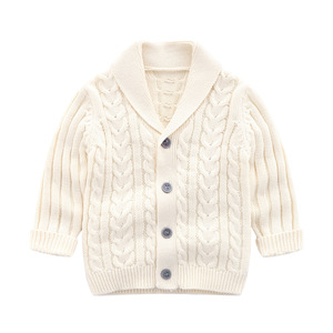 Vente en gros Printemps Automne <span class=keywords><strong>Pull</strong></span> col en V <span class=keywords><strong>Pull</strong></span> pour enfants Vêtements pour garçons Cardigan pour enfants - Product Image 4