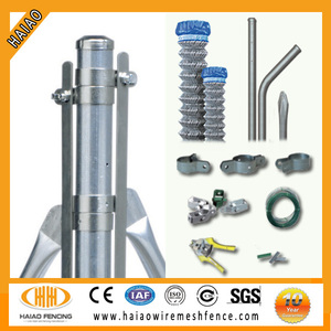 <span class=keywords><strong>Malla</strong></span> <span class=keywords><strong>simple</strong></span> <span class=keywords><strong>torsion</strong></span> Galvanizada instalada en Postes galvanizados - Product Image 4