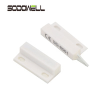Sistema de alarma de seguridad 24v normalmente abierto cable sensor de puerta magnético puerta póngase en contacto con interruptor reed