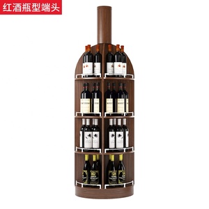 Estante de Madera <span class=keywords><strong>para</strong></span> Botellas de Vino, Estilo Nuevo, Personalizado, <span class=keywords><strong>para</strong></span> Equipamiento de <span class=keywords><strong>Bares</strong></span> y Salones - Product Image 6